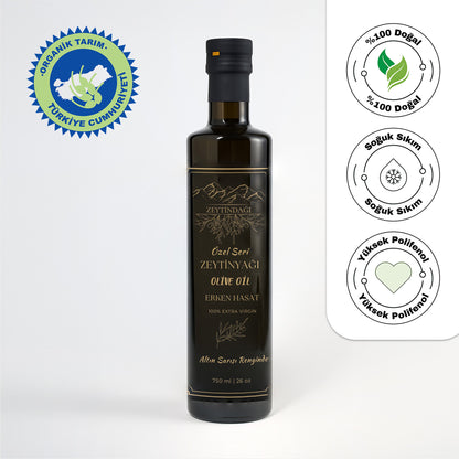 Özel Seri Soğuk Sıkım Zeytinyağı 750 ML